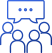 A place for business meetings icon