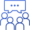 A place for business meetings icon