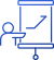 A place for video conference icon